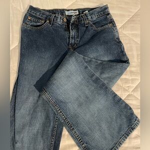 Size 7 Canyon River Blues Flare Blue Jeans
